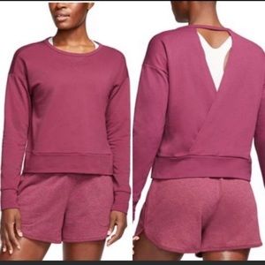 Nike women’s yoga wrap top